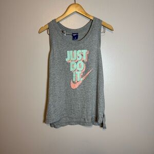 Nike "Just Do It" Graphic Tank Medium